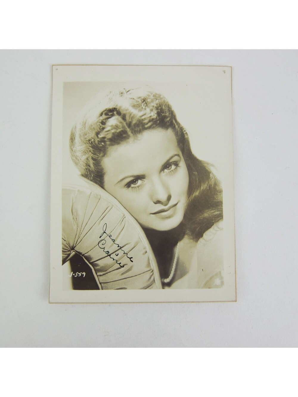 Jeanne Crain Photograph 5x4 Actress Beauty Headshot Portrait Vintage 1940s